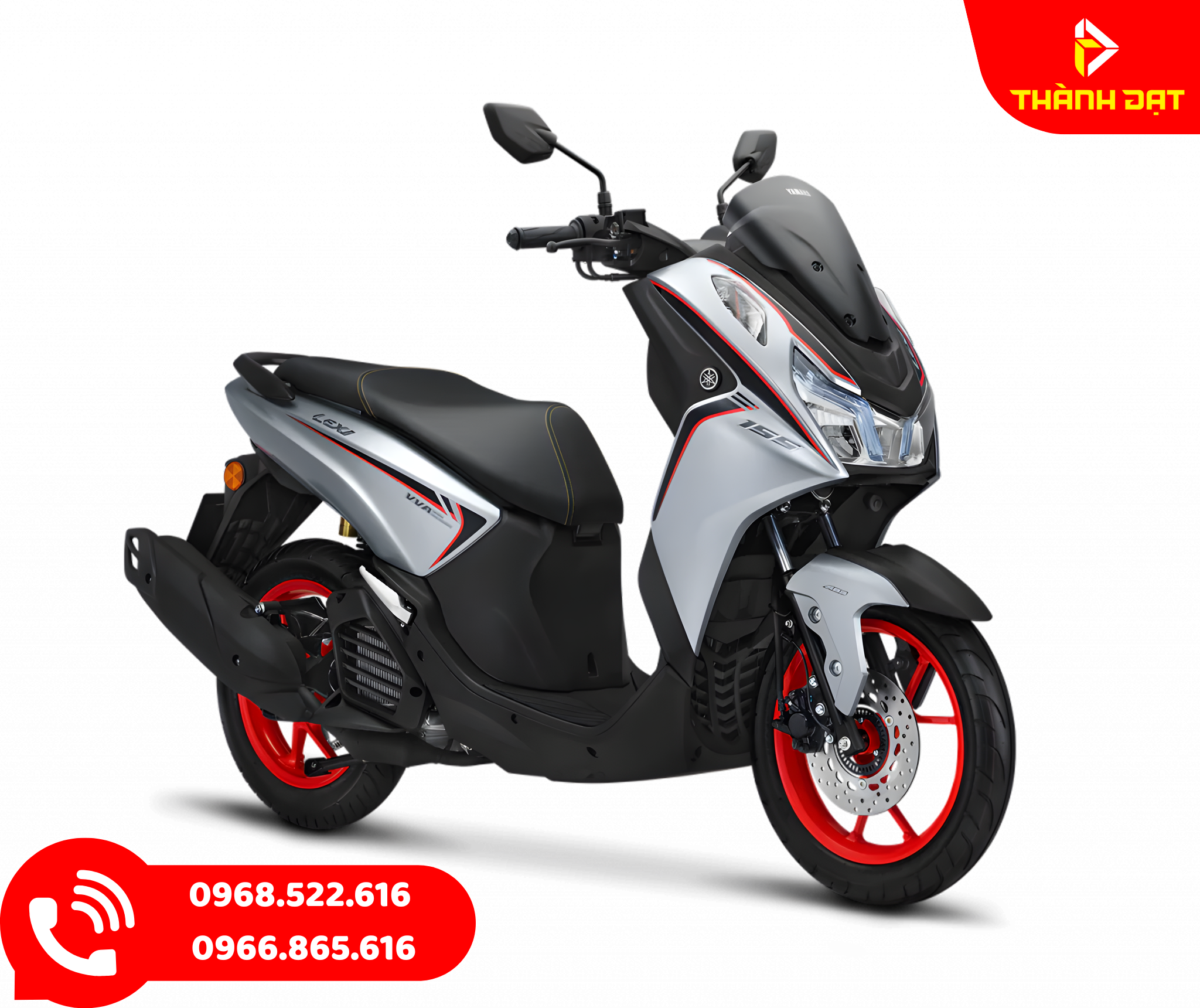 TVS Dazz 110 trắng hồng